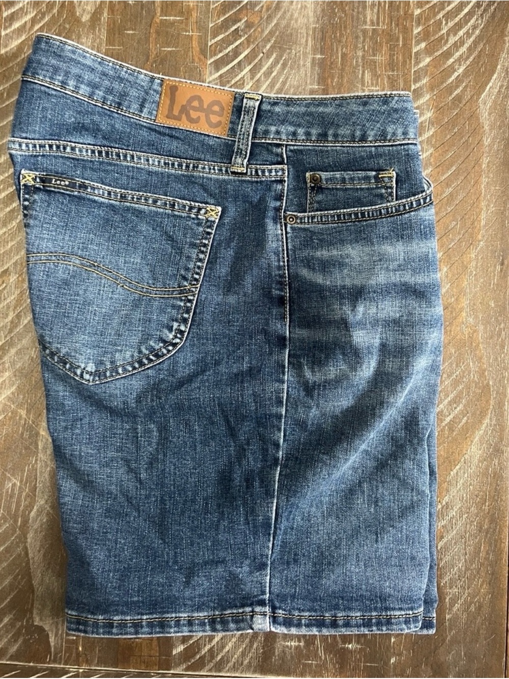 Lee Women's Mid-Rise Denim Shorts